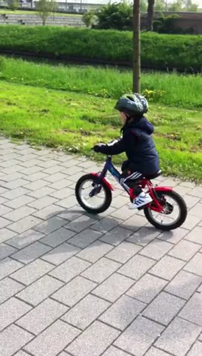 Basile - vélo 1ère!