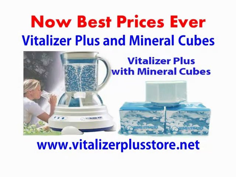 Now Best Prices Ever Vitalizer Plus Mineral Cubes Baskets