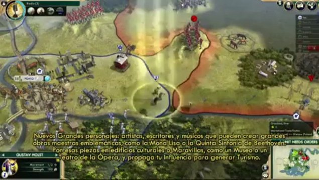 Gameplay de Civilization V Brave New World 'Cultura y Turismo' en Hobbyconsolas.com