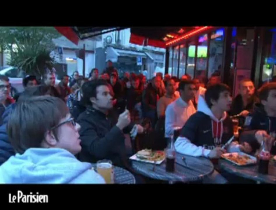 PSG champion: le stress puis la liesse des supporteurs