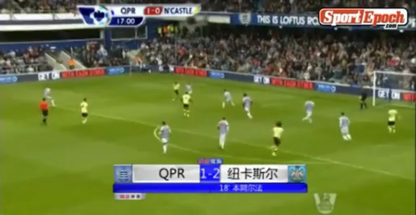 [www.sportepoch.com]18 'Goal - Newcastle , Ben Arfa (penalty )