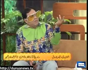 ٹی وی ناظر نذیر ملک پارٹ ۲ - Azizi As TV Viewer Nazir Malik 25th April 2013