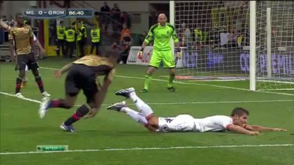 Не поставленный пенальти в ворота Милана