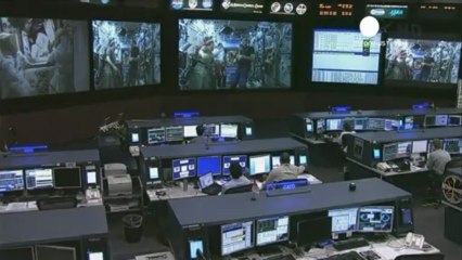 Change of command at International Space Station