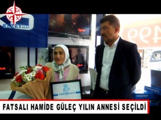 BEKO’NUN ORDU GENELİNDE YAPTIĞI YARIŞMADA FATSALI HAMİDE GÜLEÇ YILIN ANNESİ SEÇİLDİ