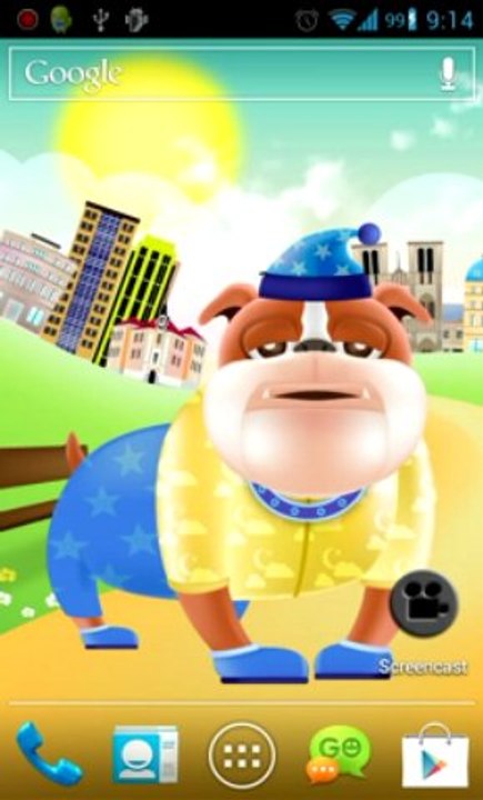 Dog live wallpaper