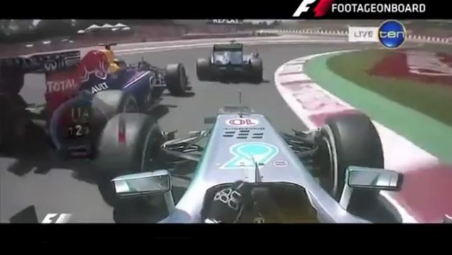 F1 2013 Catalunya Race Lewis Hamilton OnBoard Start