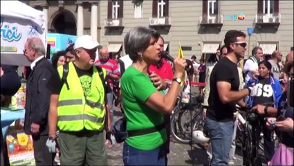 Napoli - Bimbinbici e Cyclopride, a Napoli tutti insieme in bicicletta (11.05.13)