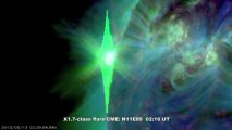 SOLAR ACTIVITY UPDATE: X1.7-Class Solar Flare/CME (May 13th, 2013).