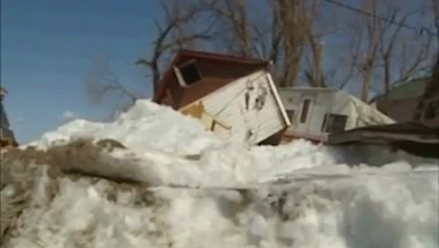 Un tsunami de glace au Canada et aux Etats-Unis