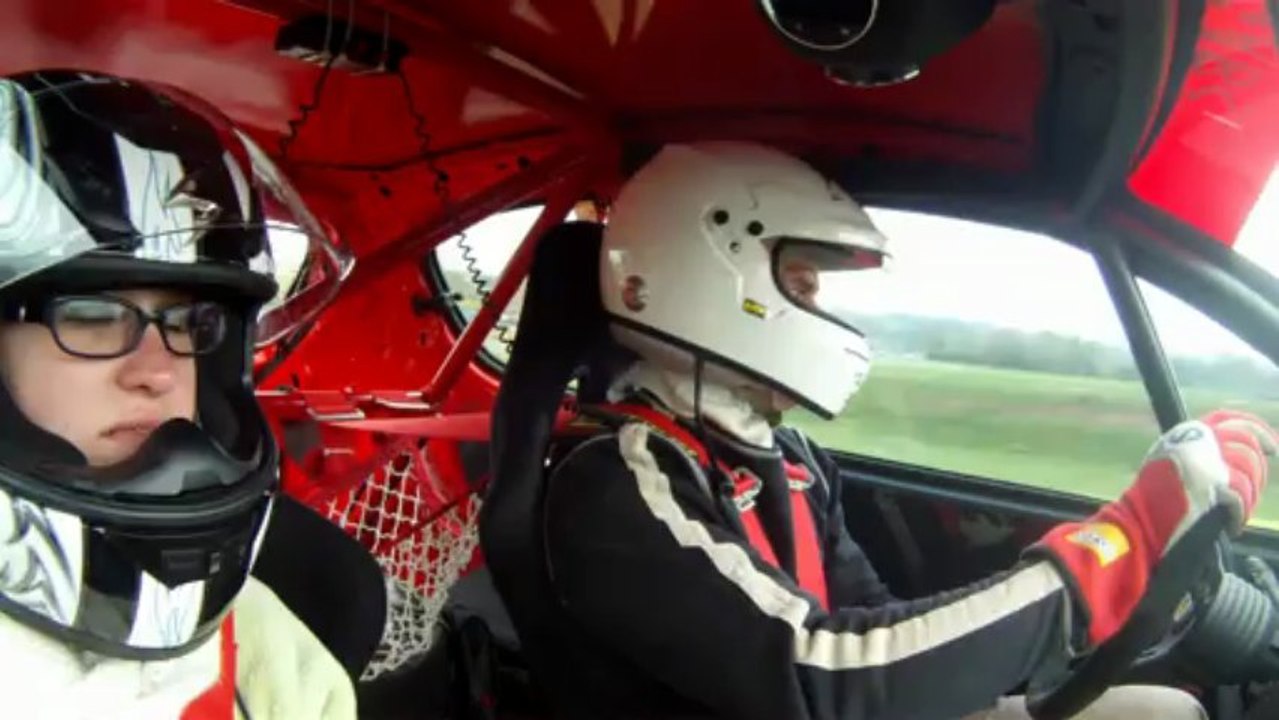 David et Gabriel au circuit de la chatre