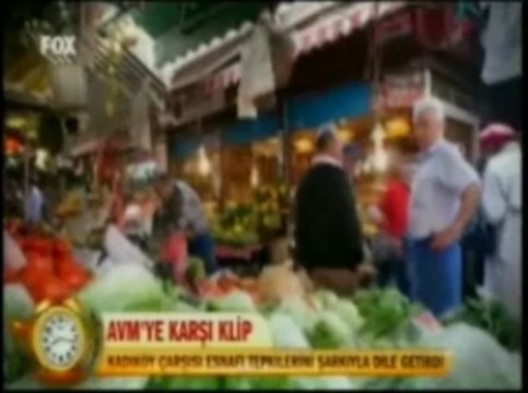 Fox Tv - Kuşdili'ne Yapılması Planlanan AVM'ye Çarşı Esnafından Şarkılı Tepki