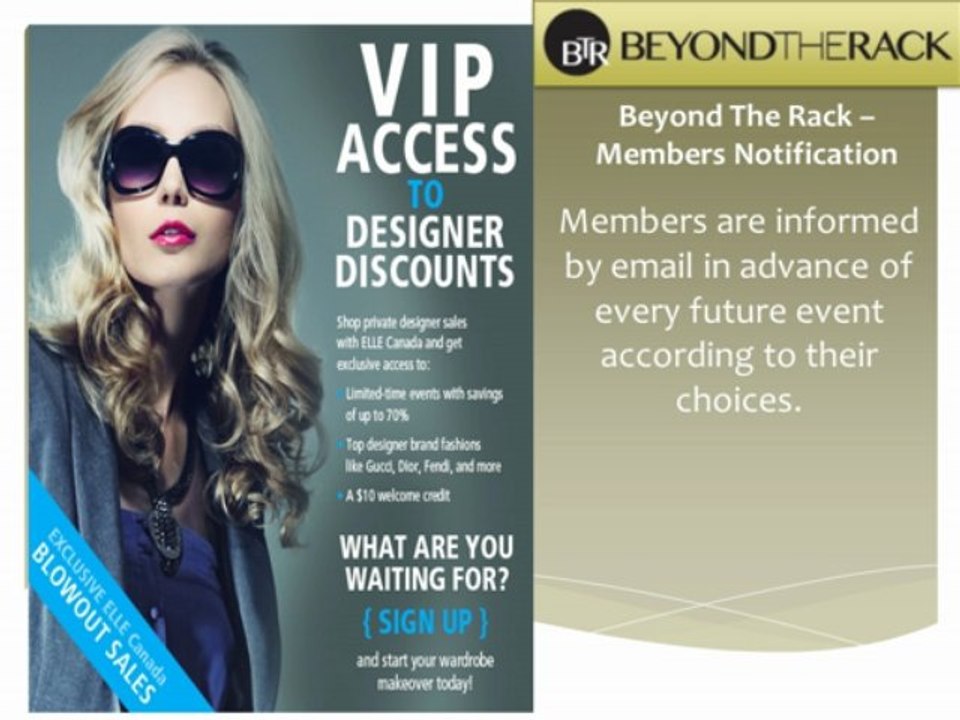 What is Beyond The Rack?