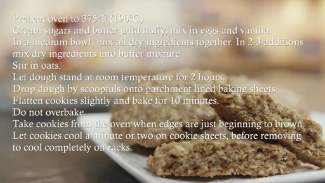 The Best Oatmeal Cookies Recipe