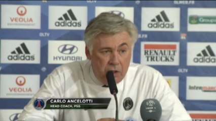 36e journée - Ancelotti : "Ibra était un peu énervé"
