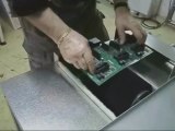 VAGUES SERVICES - Brosseuse semi - automatique pour le nettoyage des circuits électroniques