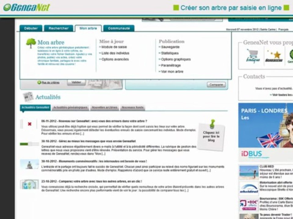 Comment créer votre arbre généalogique sur GeneaNet