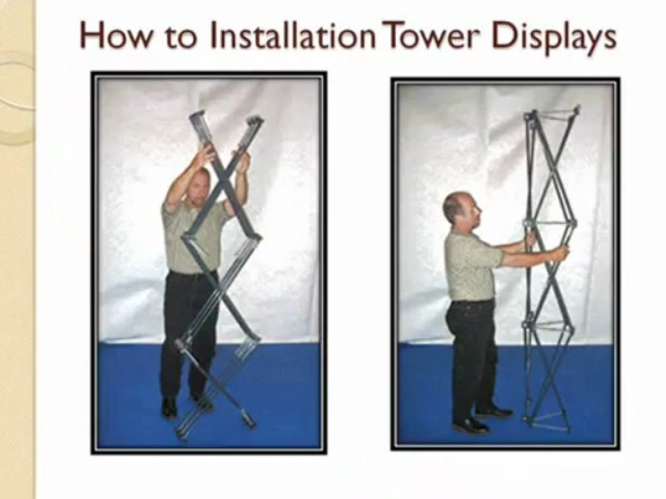 Tower displays For Trade Shows
