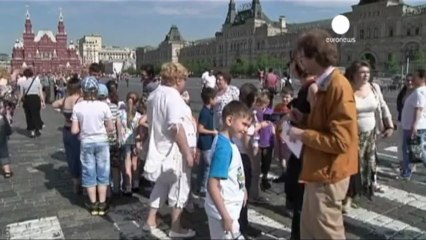 Lenin'in mezarına yoğun ilgi