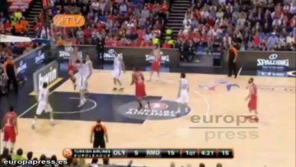 El Real Madrid no puede con un Spanoulis sin piedad