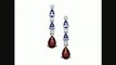 Garnet, Tanzanite And White Sapphire Earrings In Sterling Silver From Jewelry.com Review