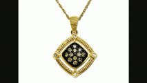 15 Ct White And Champagne Diamond Pendant Necklacein 14k Gold From Jewelry.com Review