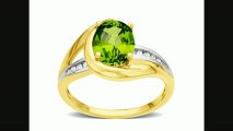 Peridot And 110 Ct Diamond Ring In 14k Gold From Jewelry.com Review