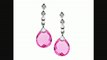 9 34 Ct Rose Mystic Topaz Drop Earrings With Diamonds In Sterling Silver From Jewelry.com Review