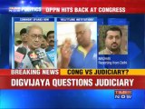 Row over Digvijay Singh's remark on judiciary