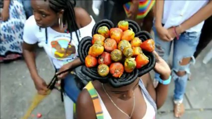 Competição de penteados Afro na Colômbia