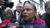 Drame dans un squat de Roms à Lyon: Valls et Taubira sur place