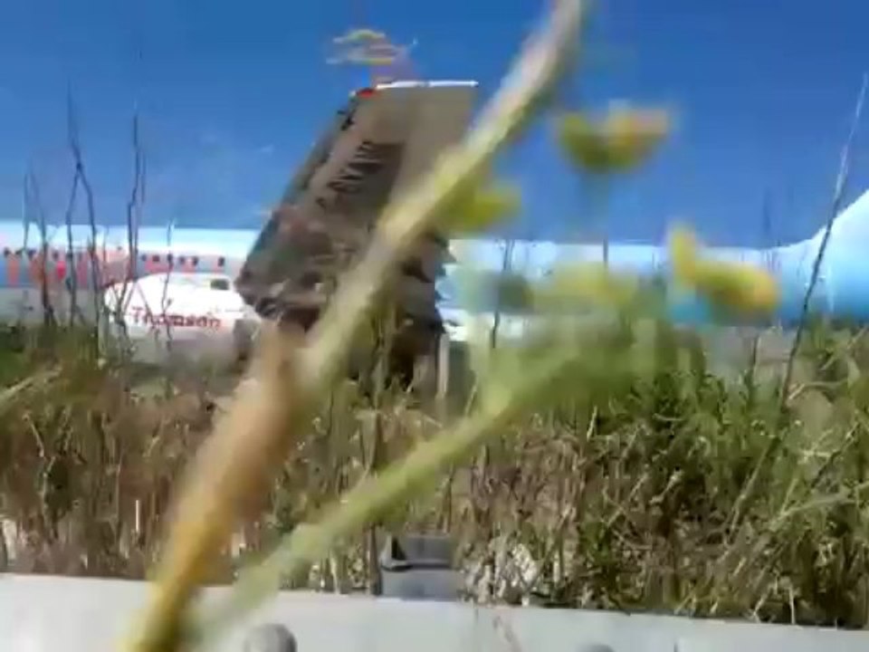 Plane spotting Skiathos