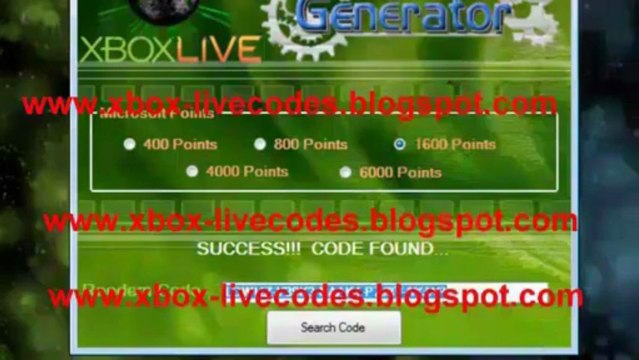 Free Xbox Live Gold Membership Code Generator v3.1
