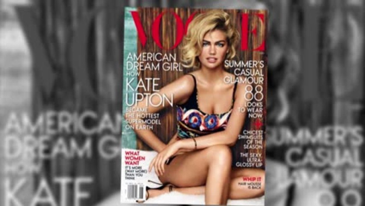 Upton auf Vogue Titelseite