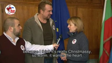 Big Mike meets the Mayor of Sofia Jordanka Fandakova