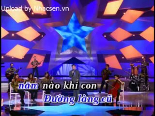 [Karaoke] Sương Trắng Miền Quê Ngoại - Quang Lê