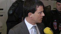 Visite de Manuel Valls à Lyon