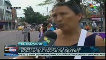 Activistas marchan a favor del aborto terapéutico en El Salvador