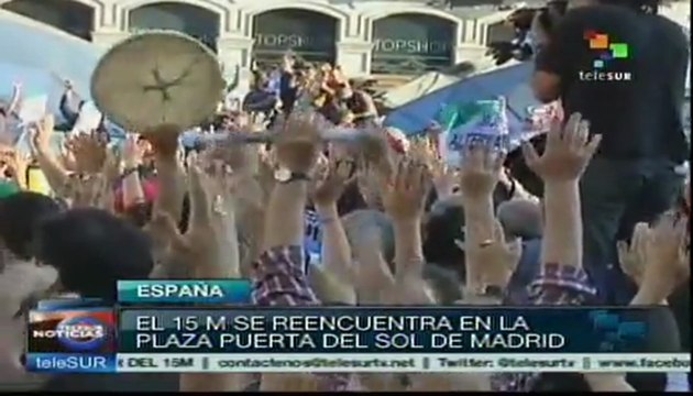 Movimiento 15M de España conmemora 2 años