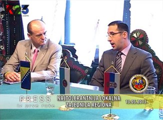 K23TV - Press iz prve ruke - Najtolerantnija lokalna zajednica regiona - 13. maj 2013.