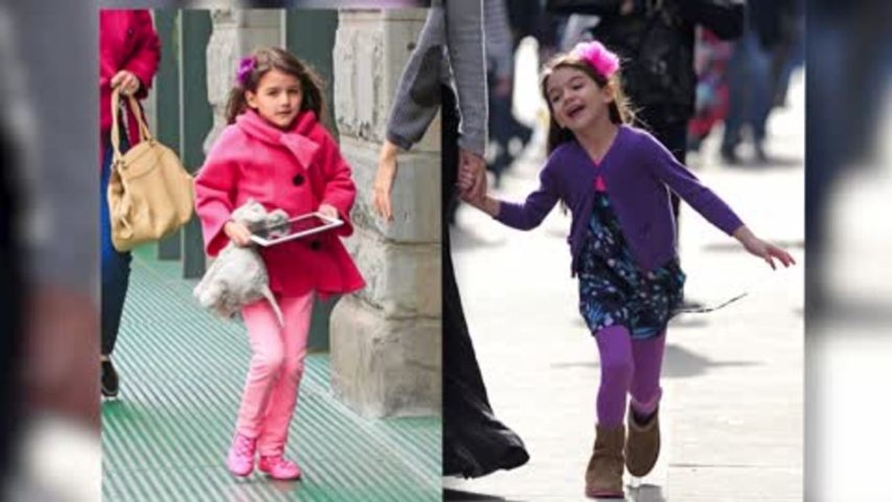 Suri Cruise macht Mode