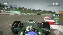F1 2012 - Modded - Career Season 1 - Race 2 - Race on Malaysia - GP16 - 100% Race