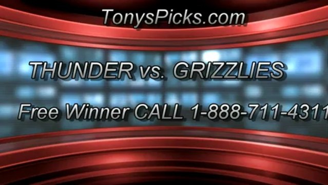 NBA Playoff Pick Game 4 Memphis Grizzlies versus Oklahoma City Thunder Odds Prediction Preview 5-13-2013