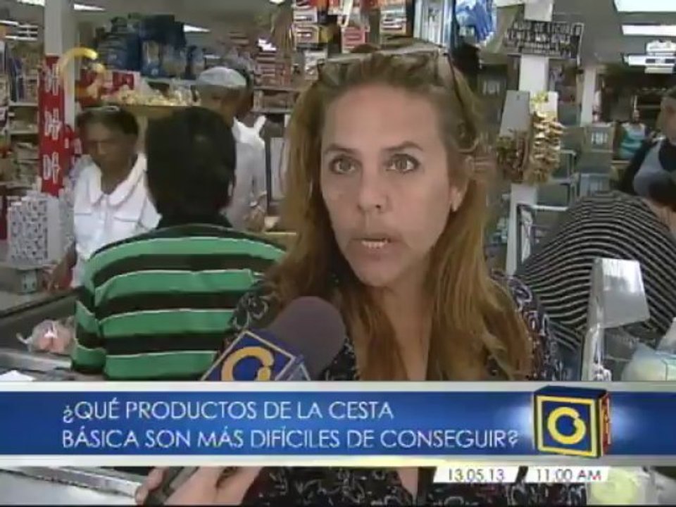 Venezolanos recorren varios establecimientos al día para conseguir los productos de la cesta básica