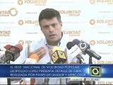 López: Comisión de Derechos Humanos de Mercosur revisará situación venezolana