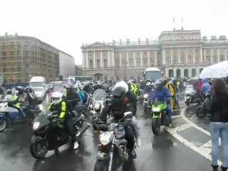 открытие байк сезона Питер 12.05.13