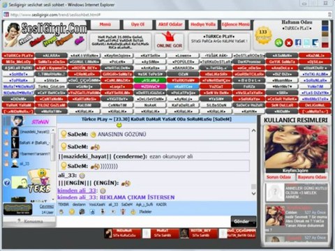 sesligirgir.com sesli sohbet farkıya bekleriz canlar İSMAİL YK ANASI KIZI ZİLİ, SESLİGİRGİR.COM SESLİ SOHBET SİTESI BEKLERİZ CANLAR ..