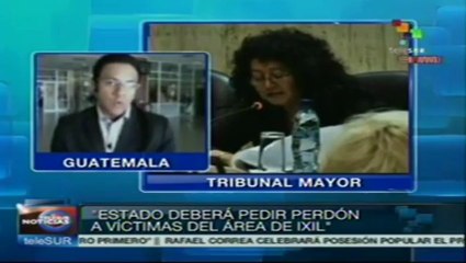 Guatemala: hospitalizan a Montt por afecciones en su salud