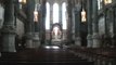 L'intérieur de la basilique de Notre Dame de Fourvière à Lyon