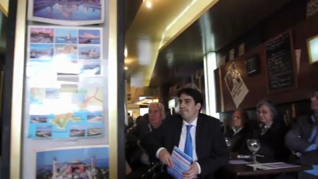 Café politique avec Franck MARGAIN (PCD) candidat aux primaires UMP pour la mairie de Paris (extrait 2)